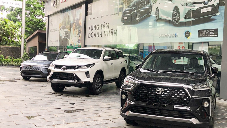 Toyota bán được hơn 4.500 xe trong tháng 4, tăng trưởng hơn 16%